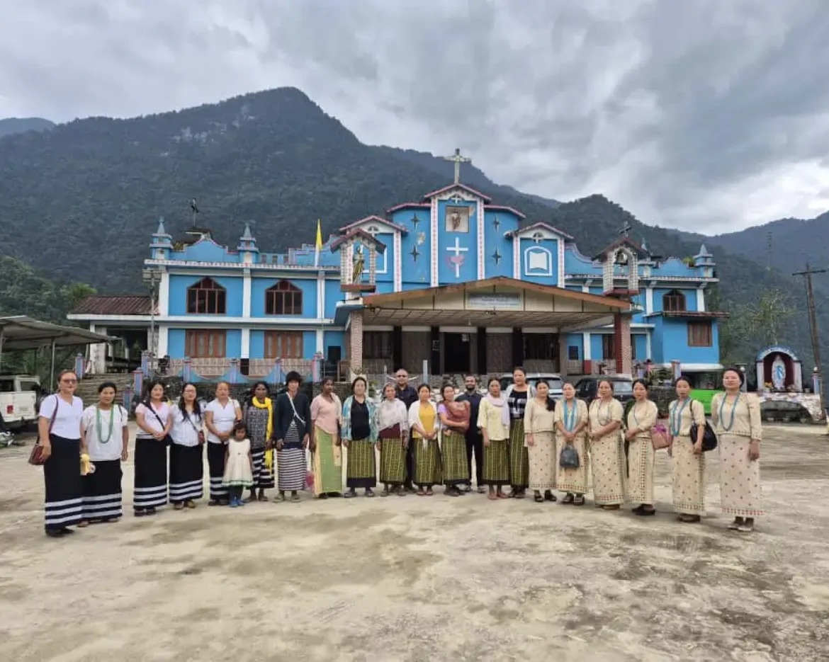 project monitoring visit to Koloriang 1