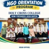 NGO orientation program by Holy cross college
