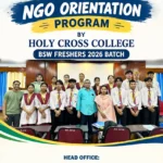 NGO orientation program by Holy cross college